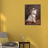 Diamond Painting-DIY Full Round Drill Cowboy Cat