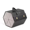 Leather Multi-Grid Glasses Box Hand-Folding Sunglasses Box Sun Glasses Box Jewelry Storage Box