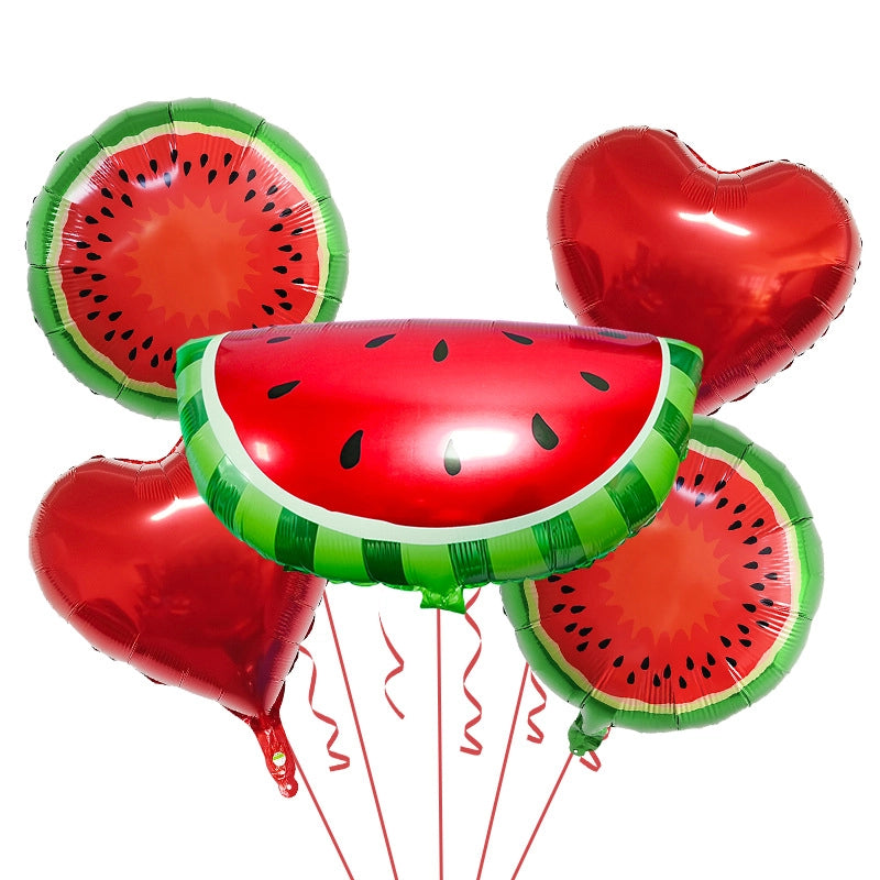 Casual Elegant Cute Lemon Watermelon Aluminum Film Wedding Birthday Balloons Balloons