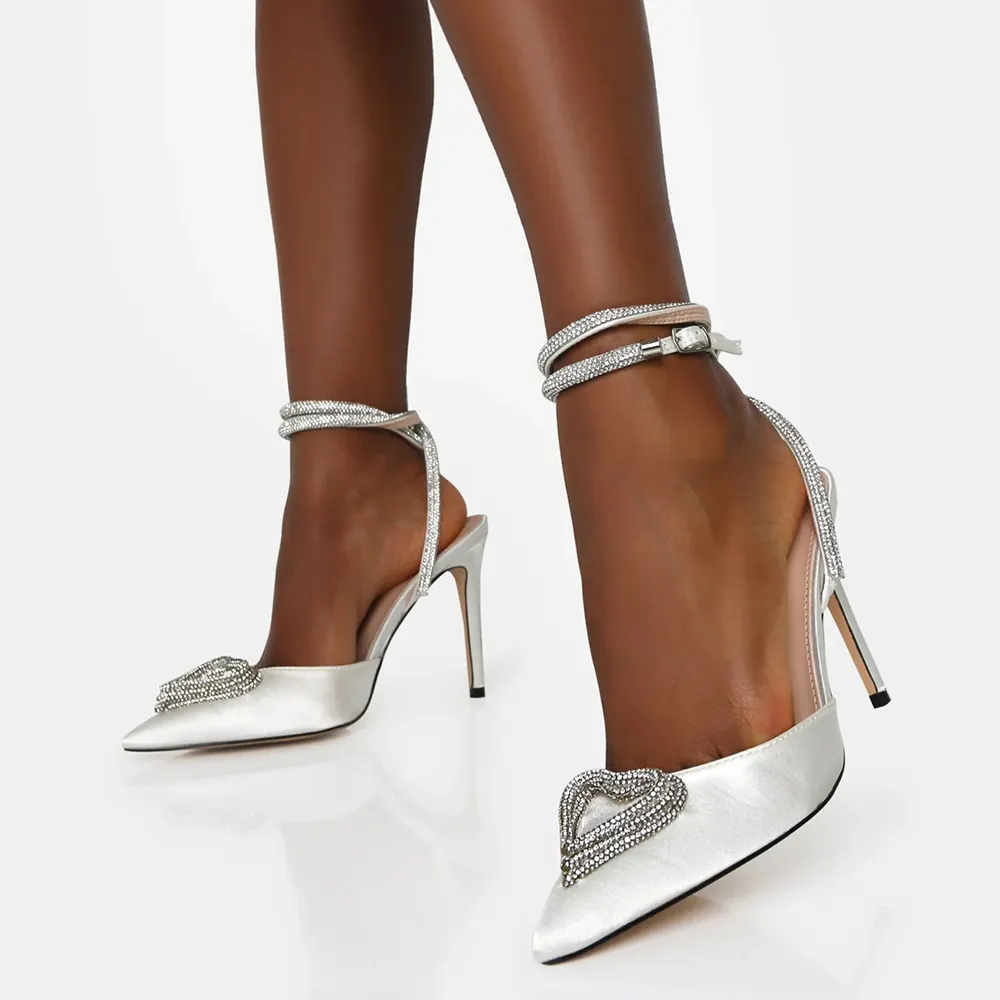 Wrap Strap Stiletto Pumps