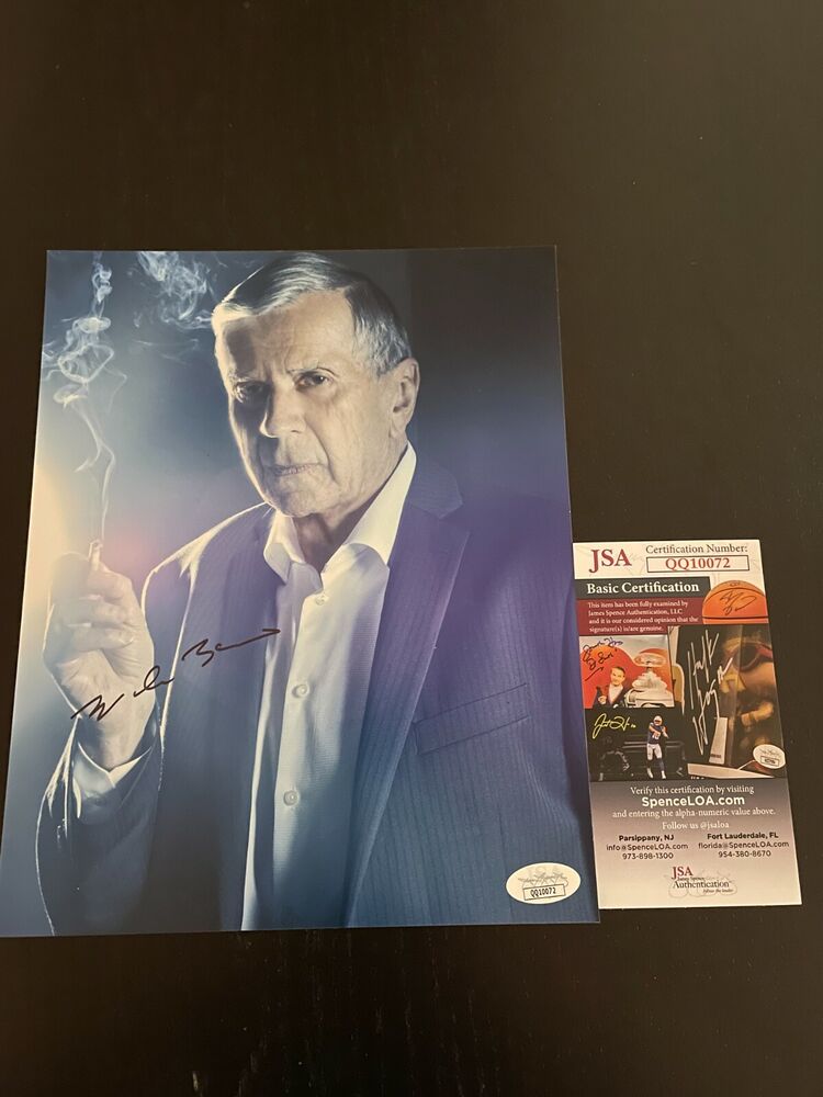 WILLIAM B DAVIS SIGNED 8X10 Photo Poster painting  AUTOGRAPHED X-FILES SMOKING MAN