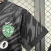 25/26 Kids Sporting Lisbon Goalkeeper Black Soccer Jersey