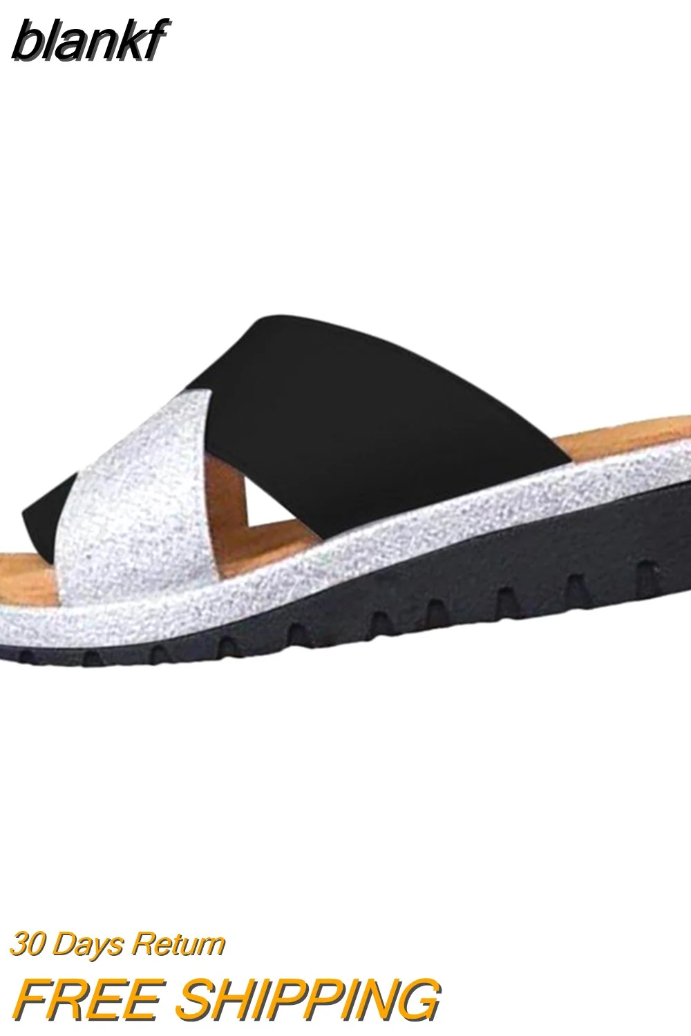 blankf Women Shoes Slippers Orthopedic Bunion Corrector Comfy Platform Ladies Casual Big Toe Correction Sandal