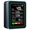 5-in-1 Air Quality Monitor CO2 Detector USB Charging Portable for Indoor Outdoor