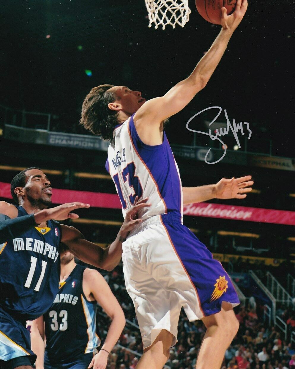 Steve Nash Autographed Signed 8x10 Photo Poster painting ( HOF Suns ) REPRINT