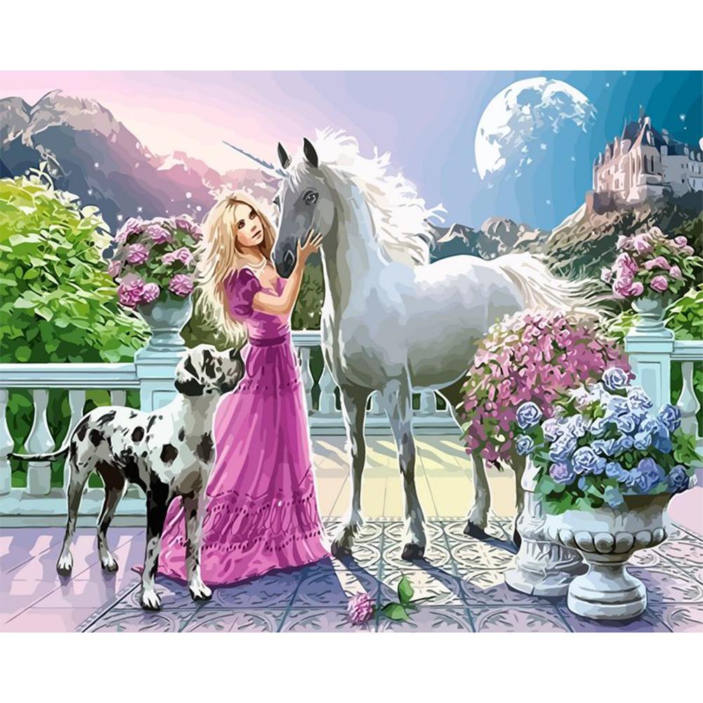 

40x50cm - Paint By Numbers Beauty Horse, 501 Original