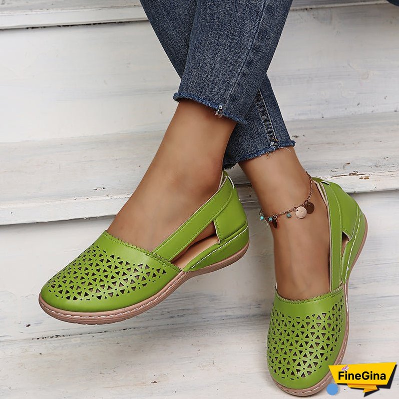 Orthopaedic hollow sandals