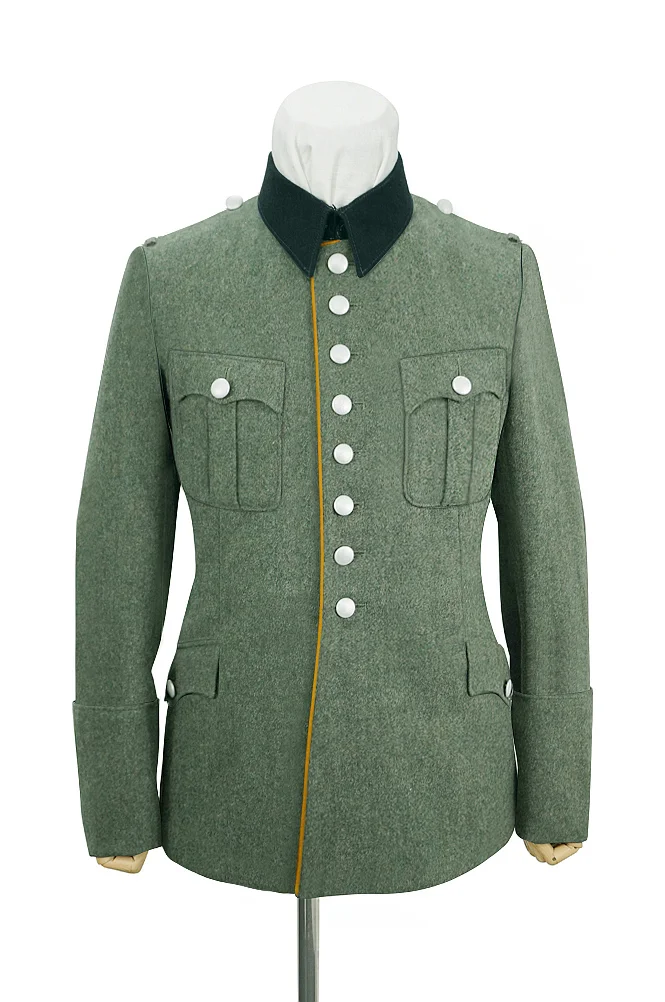   Wehrmacht German M1927 General Officer Wool Piped Service Tunic Jacket I German-Uniform