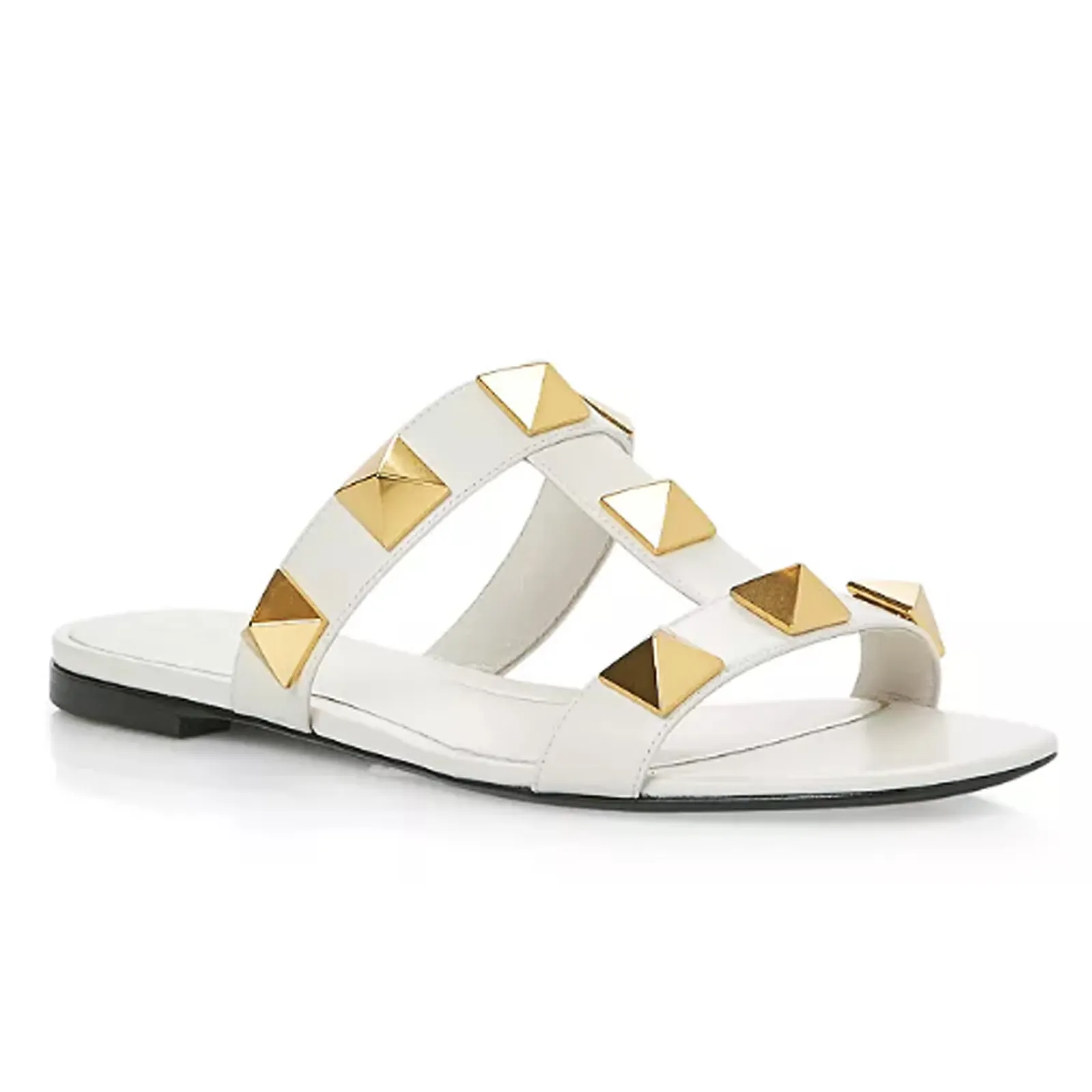 Women's Roman Stud Slide Sandals-vocosishoes