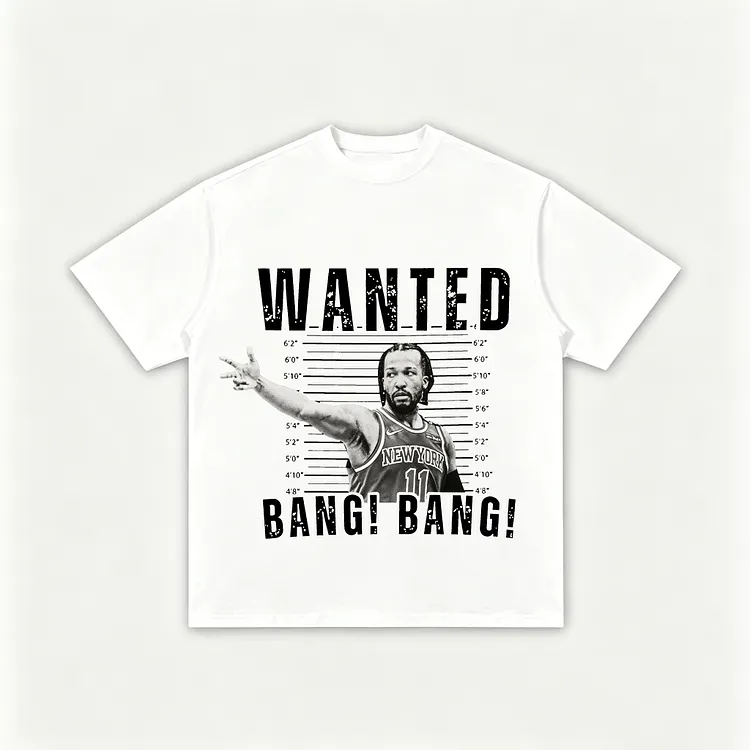 Wanted, Bang! Bang! Printed Men's T-shirt