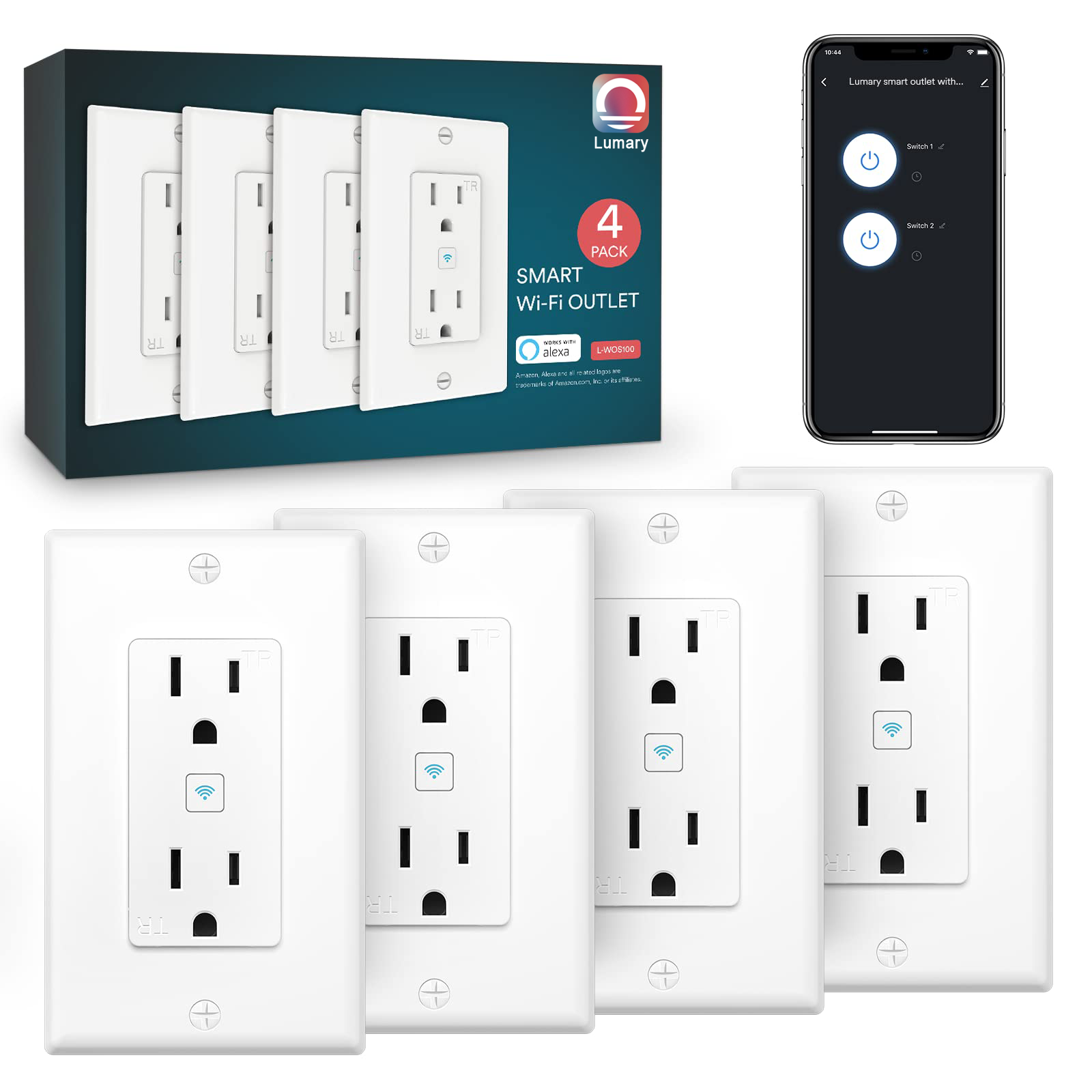 [smart lighting outlet dimmer switch smart home]-[lumary]