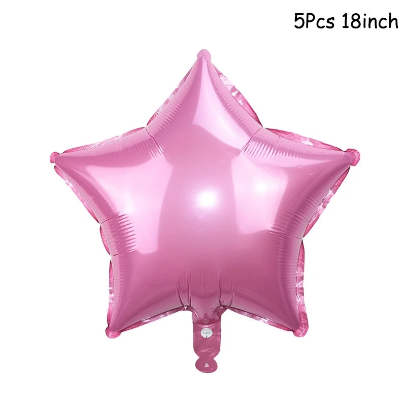 Gold Pink Disposable Tableware Set Paper Plates Cup Napkin Baby 1st Birthday Party Decor Baby Shower Girl Party Supplies Balloon