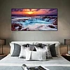 (US Only)Diamond Painting - Full Round Drill - Waterfall (Canvas|85*45cm)