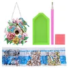 >SALE<Single Side 5D Diamond Painting Dots Pendant Wall Decor (Flower Bird Cage KJ092)