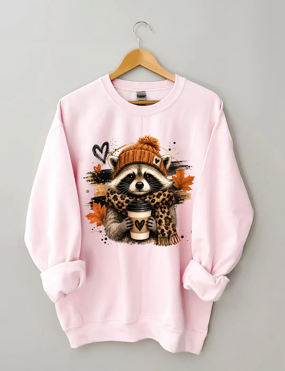 Raccoon Coffee Sweatshirt