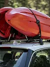 2-Pack Self Retracting Ratchet Straps 1inch X 12FT 1200 Lb Break Strength Boat Tie Down Straps To Trailer with Auto-Lock Double Hooks for Motorcycle Cargo Truck Trailer
