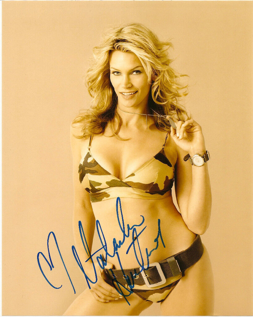 Secret Circle Natasha Henstridge Signed 8x10 Photo Poster painting COA