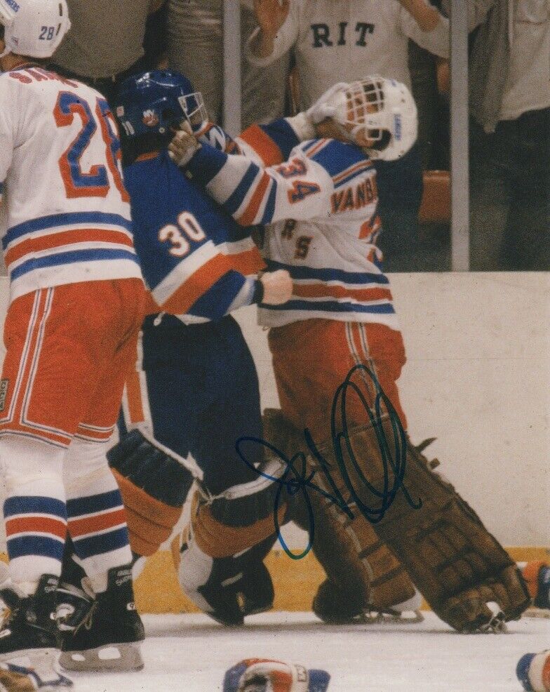 New York Rangers John Vanbiesbrouck Autographed Signed 8x10 NHL Photo Poster painting COA #1