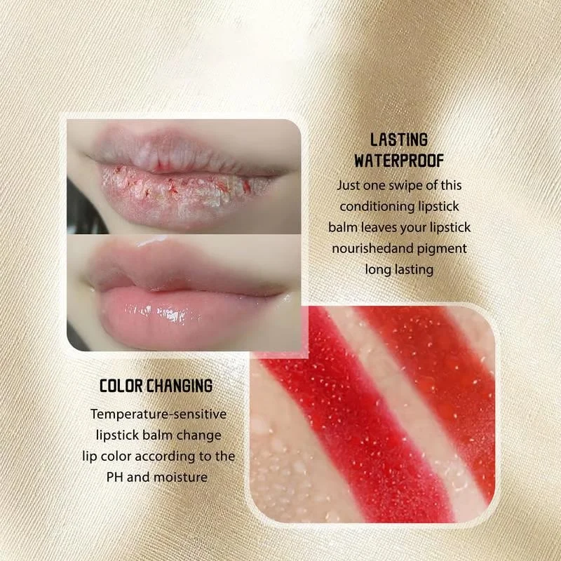 💋 Experience Luxurious Lips - 49% OFF - ✨Transferproof Color-Changing Lipstick💄CrystalClear Color Alchemy 💋 Auto-Tints on Contact!