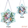 Flocon de neige d’hiver - pendentif bricolage 5d
