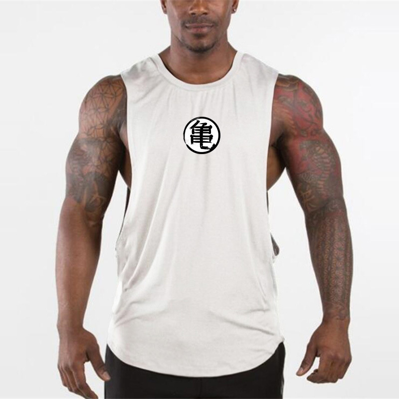 Men's Big Slit Sleeveless Sexy Muscle Vest