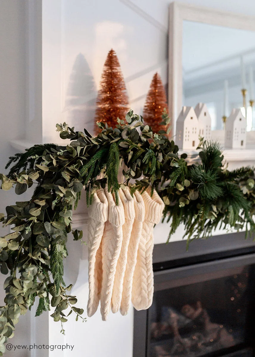 Faux Eucalyptus Garland - 6'