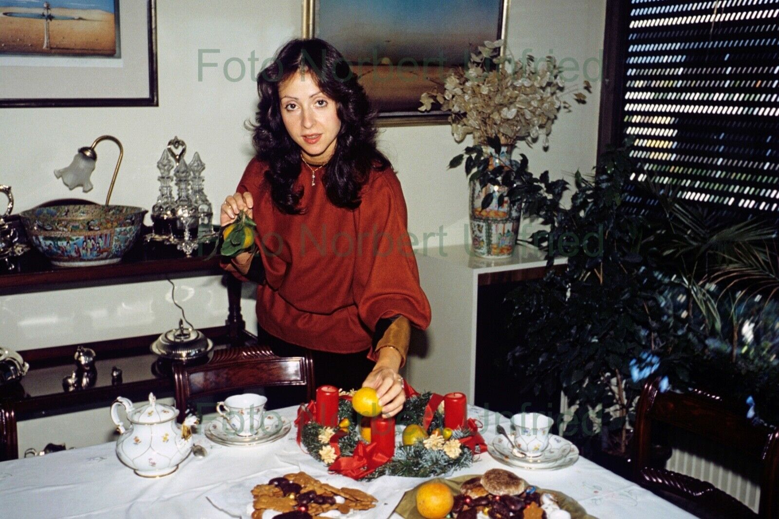 Vicky Leandros - Adventszeit - Foto 20 x 30 cm ohne Autogramm (Nr 2-245