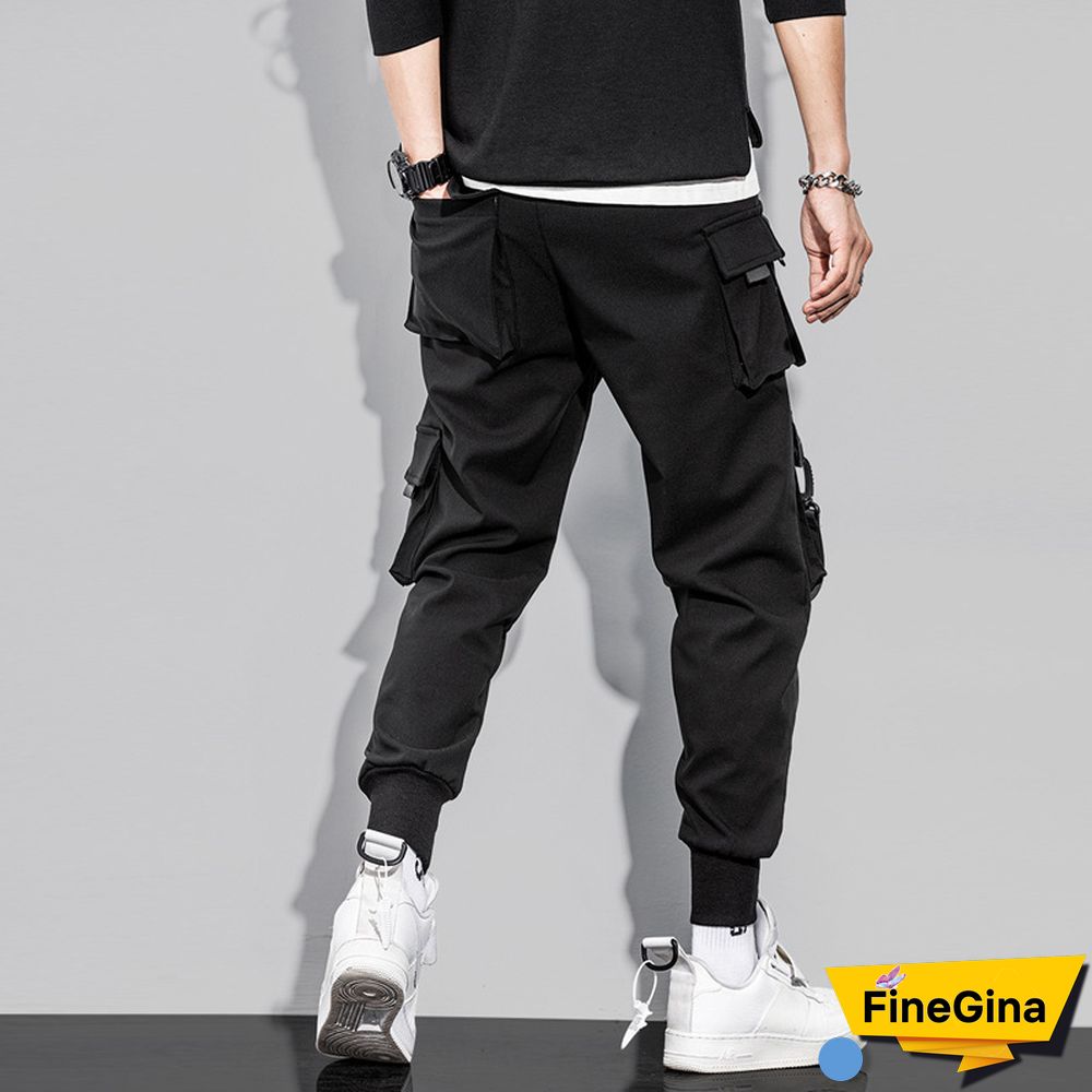 Techwear Streetwear Strapped Jogger