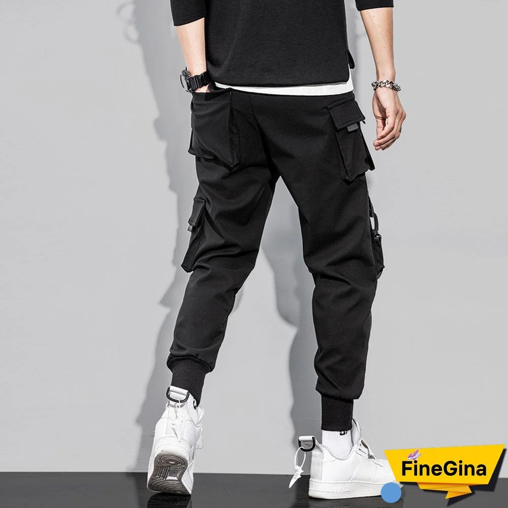 Techwear Streetwear Strapped Jogger
