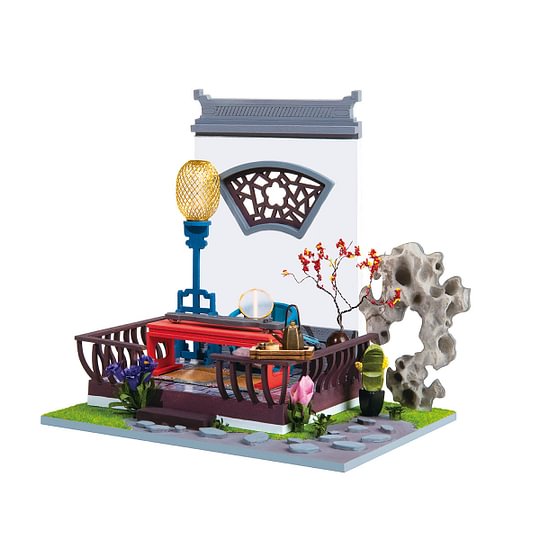  Robotime Online Rolife Moonlight Garden SN003 - DIY Miniature Dollhouse 1:20