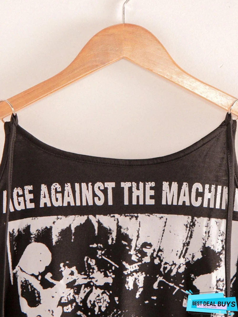 Black Halter Floral-Print Cotton Shirts & Tops