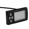 S861 Electric Bicycle LCD Display with SM Connector Electric Scooter LCD Panel 24V/36V/48V Multifunctional for E-Bikes Modification