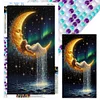 (40*70cm)DIY Full Round Drill Diamond Painting-Moon Girl