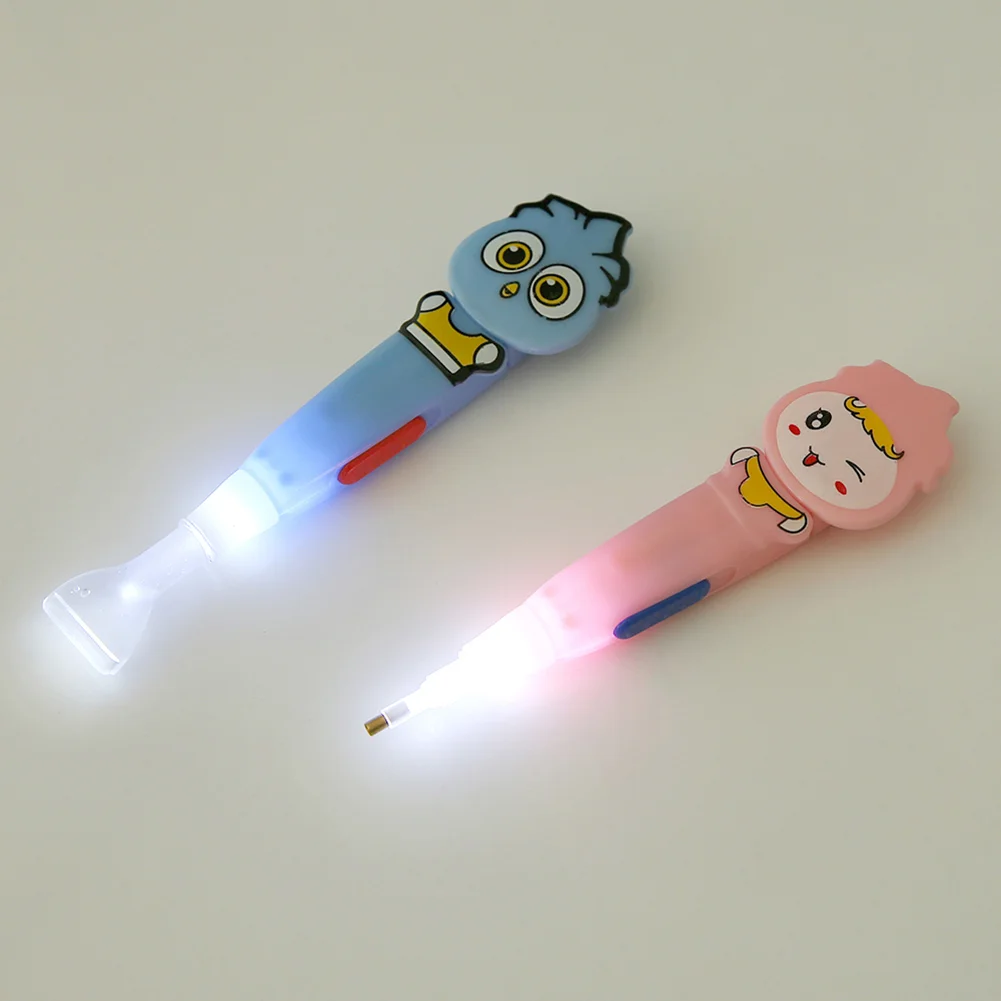 5D DIY Diamond Painting Craft Needlework Tool Point Drill Pen with Light