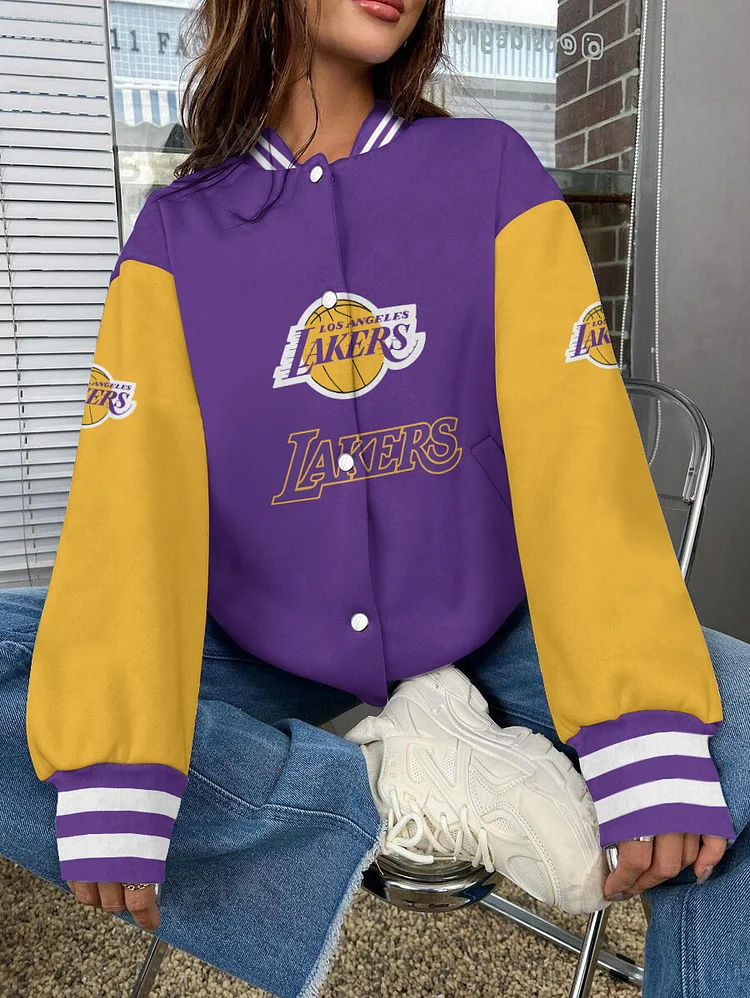 Los Angeles Lakers Limited Edition Full-Snap Casual Jacket
