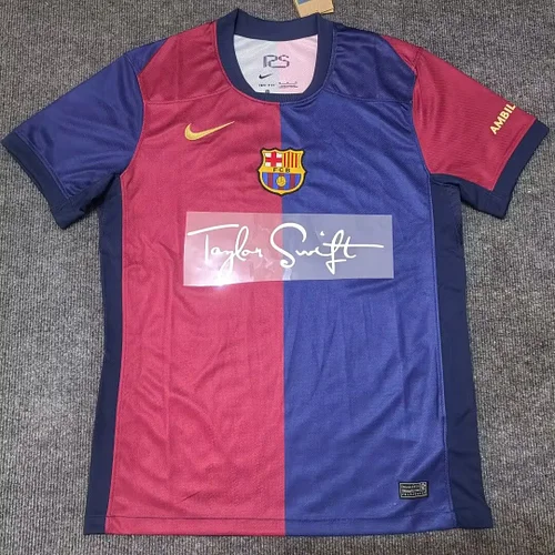 2024/2025 Barcelona Home Travis Scott Joint Edition Football Shirt 1:1 Thai Quality