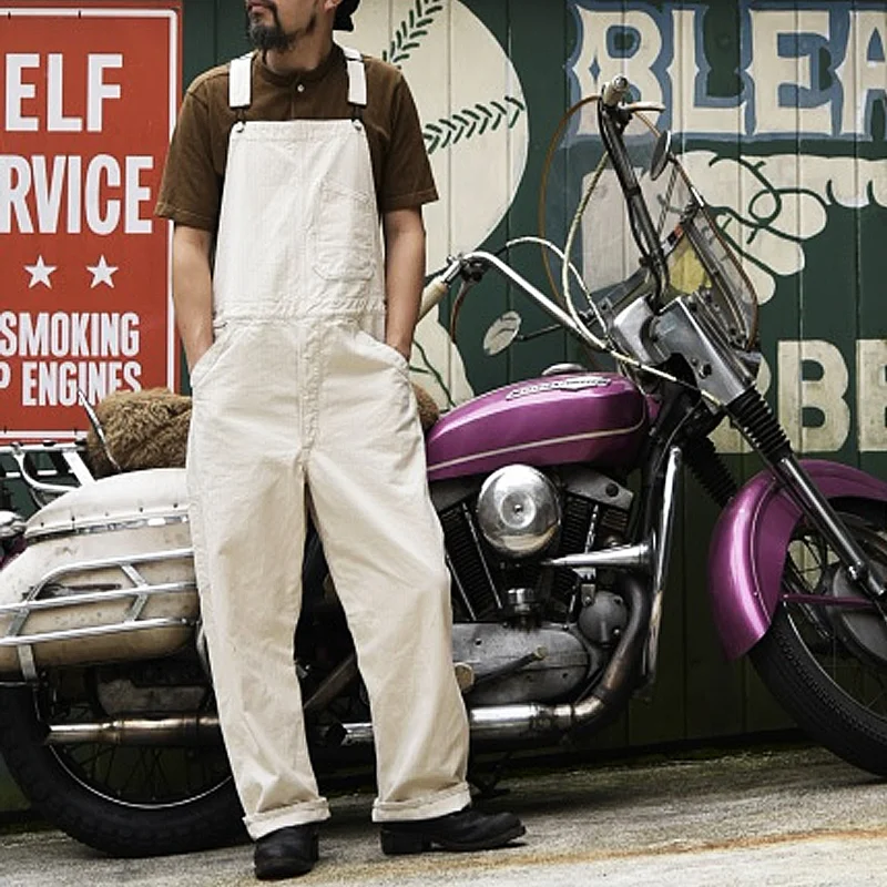 Vintage 1920s 9oz Herringbone Twill Work Overalls