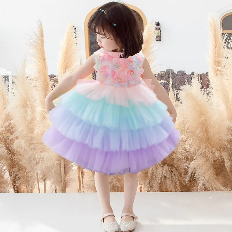 Toddler Baby Girl Christening 1 Year Birthday Dress Costume Newborn Lace Christmas Party Wedding Princess Dresses Baby Vestido