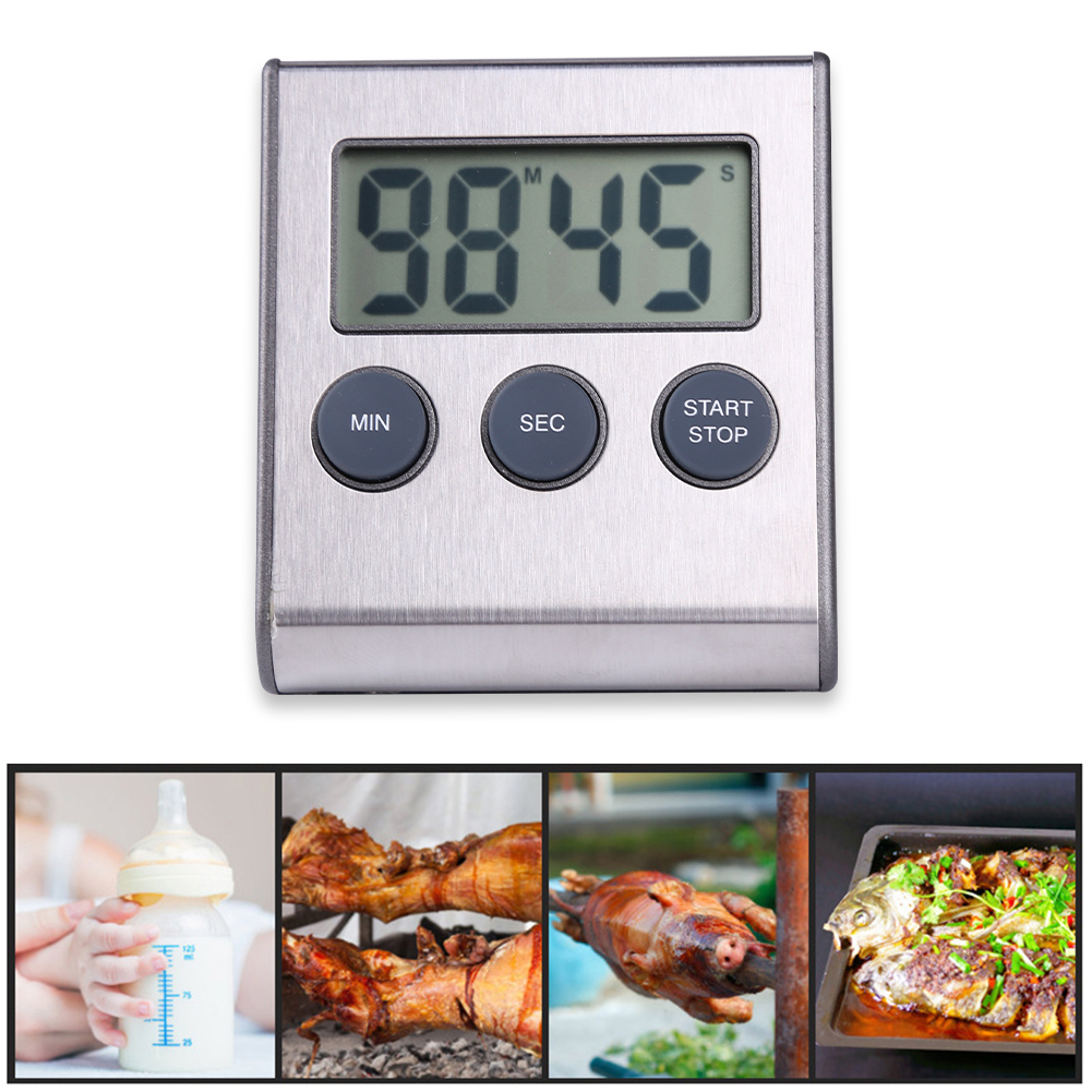 Kitchen Countdown LCD Digital Timer Cooking Alarm Reminder Magnet Clock от Cesdeals WW