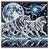 Diamond Painting-DIY Crystal Rhinestone Wolf