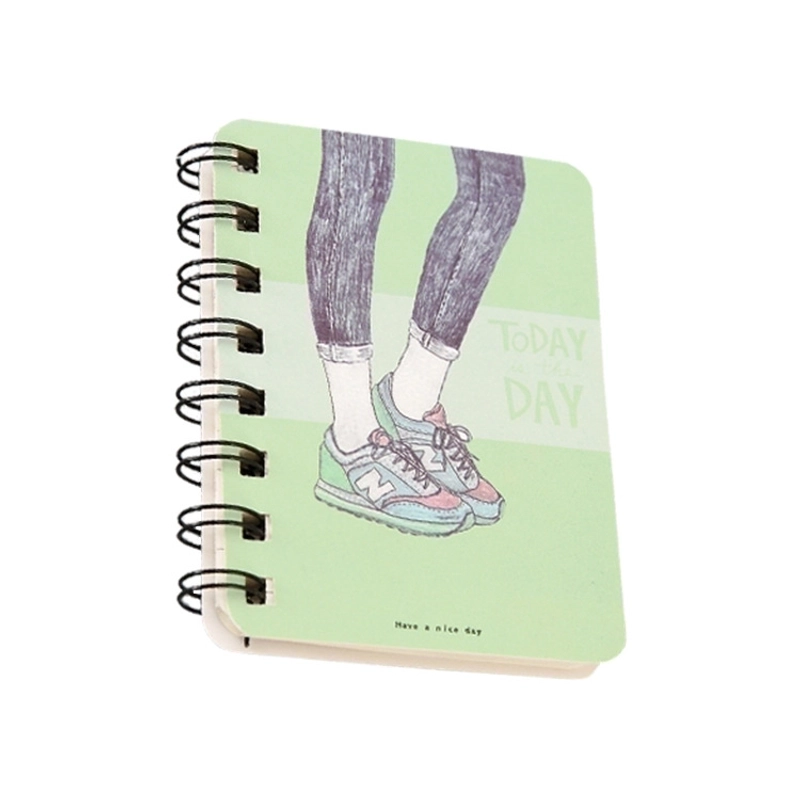 1 Piece Cartoon School Paper Preppy Style Loose Spiral Notebook