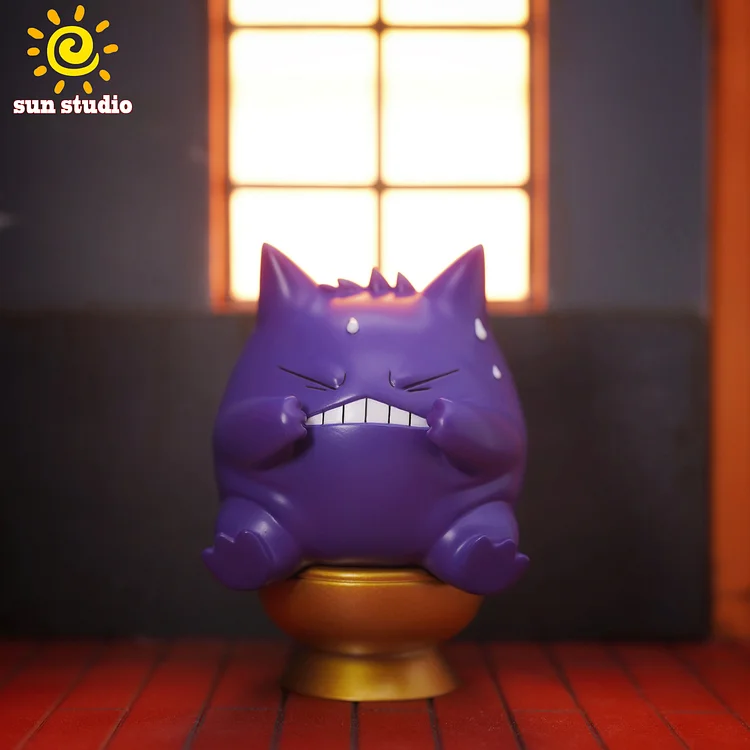 Pokemon Sun Studio Gengar Resin Statue - Preorder