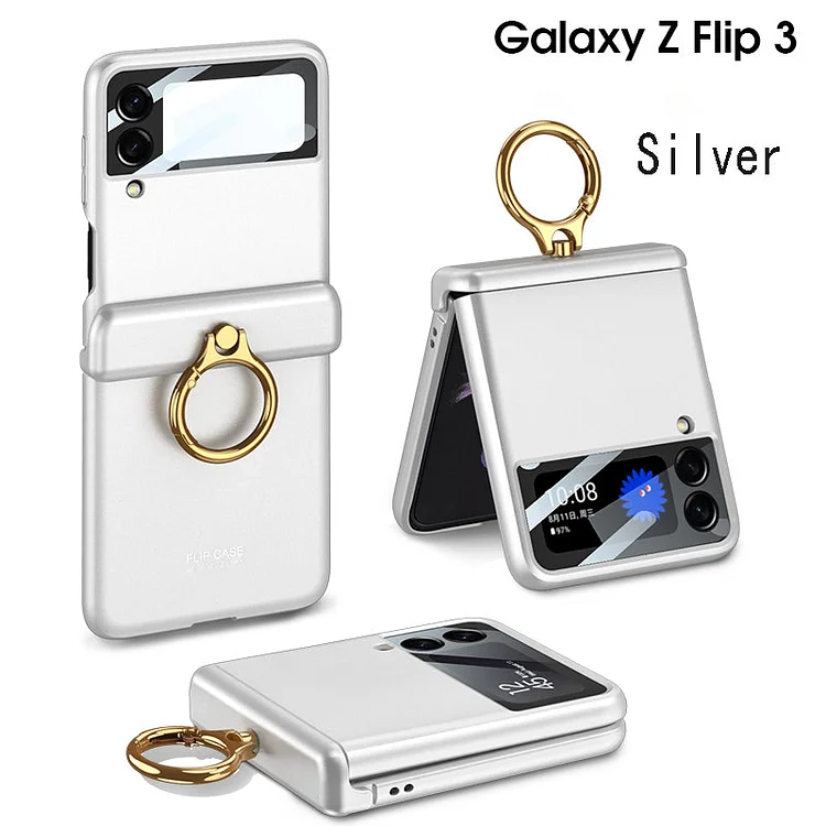 Suitable For Samsung Zflip3 Magnetic Shaft All-Inclusive Anti-Fall Phone Case