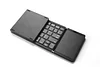 Tri-fold Wireless Bluetooth Keyboard with Touchpad Portable Thin Bluetooth Keyboard Rechargeable, Foldable, Suitable for Travel, Compatible with Laptops, Tablets, Smartphones and Windows iOS Android Systems
