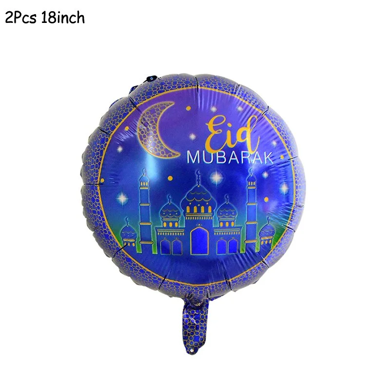 Eid Mubarak Confetti Balloons Eid Latex Balloon Muslim Festival DIY Decoration Islamic Ramadan Kareem Eid Party Supplies