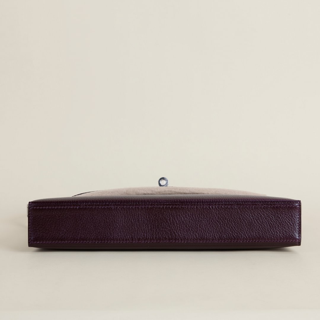 Kelly Elan Chevre 0G Rouge sellier PHW