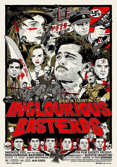 INGLOURIOUS BASTERDS POSTER - Photo Poster painting QUALITY INSERT -  POST