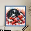 Dog And Bear-11CT Stamped/Counted Cross Stitch 40*40cm/15.75*15.75in tapestrymarket