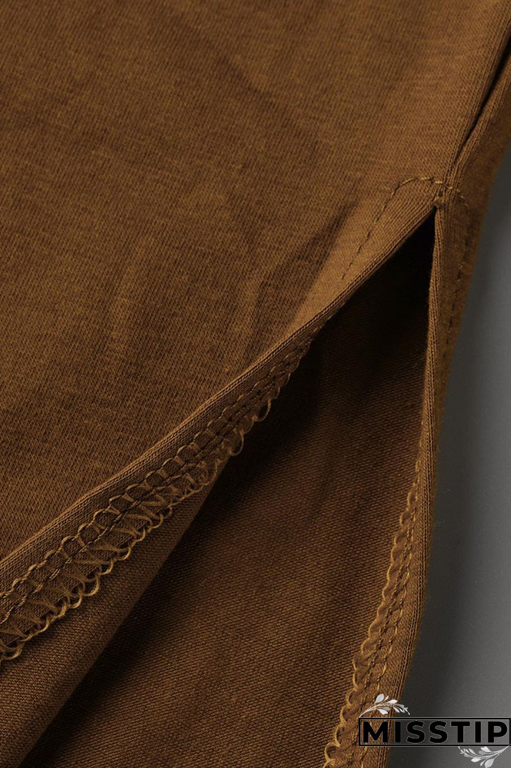 Black Fashion Casual Solid Slit U Neck Sleeveless Two Pieces