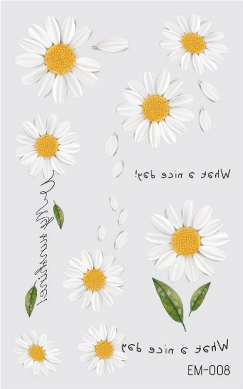 Lady Butterfly Pet Tattoos & Body Art 1 Piece